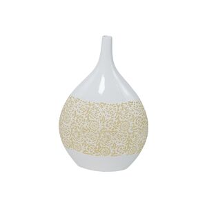 Vaso Decorativo Branco 28x14x44