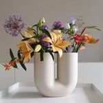 Vaso Decorativo Cerâmica-21.8*10*24.5