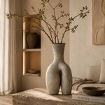 Vaso Decorativo Cerâmica-23.5*12*40