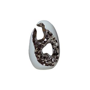 Vaso Decorativo Cerâmica Ornamento-10*15*23