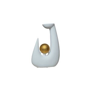 Vaso Decorativo Cerâmica Ornamento-21*8*31