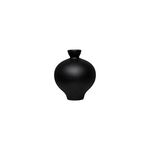 Vaso Decorativo Cerâmica Preto -20*20*23.5