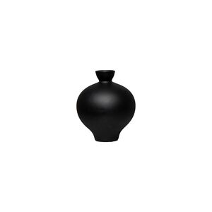 Vaso Decorativo Cerâmica Preto -20*20*23.5