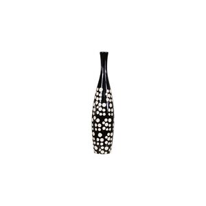 Vaso Decorativo Preto 9x9x36