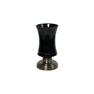 Vaso Decorativo Preto/Prata