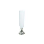 Vaso Vidro Branco 20.5×20.5×70