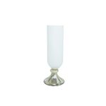 Vaso Vidro Branco 20x20x51