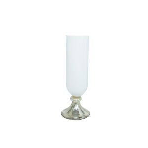Vaso Vidro Branco 20x20x51