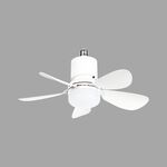 Ventoinha led  remoto-B5 15W-6500K-Branco-42cm FANLUX