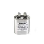 VIVA AC capacitor CBB65 370/450V/1+15uf oval