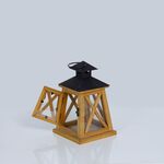 WOODEN CANDLE HOLDER 20*12.5