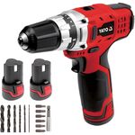 BERBEQUIM E PARAFUSADORA SEM FIO 10.8V DUAS BATERIA