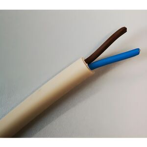 CABO RIGIDO 2X6MM BRANCO