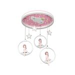Candeeiro Infantil com 3 Princesas