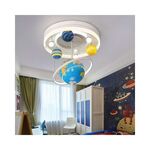 Candeeiro Infantil  Globo com Planetasa