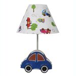 CANDEEIRO INFANTIL POLICE AZUL