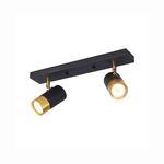 Conjunto de  2 Projetores  Dourado e Preto
