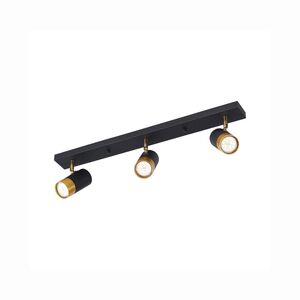 Conjunto de 3 Projetores  Dourado e Preto