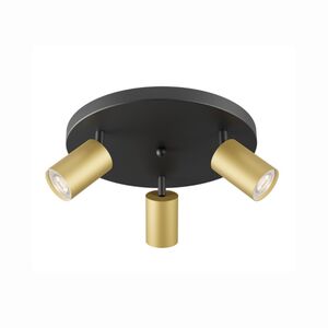 Conjunto de 3Projetores  Dourado e Preto