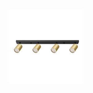 Conjunto de 4 Projetores  Dourado e Preto