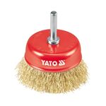 ESCOVA COPO COM ARAME ONDULADO METAL 75