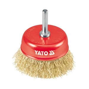 ESCOVA COPO COM ARAME ONDULADO METAL 75