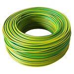 FIO RIGIDO 4MM VERDE/AMARELO