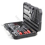 JOGO DE SOQUETES 215PCS 1/4 3/8, 1/2