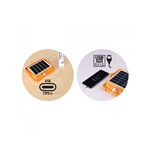 Lanterna Solar e USB