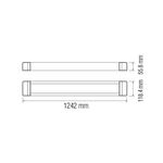 Luminária Linear  OKYANUS-72W