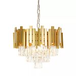 Lustre de Cristal DOURADO
