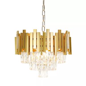Lustre de Cristal DOURADO