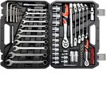 MALA COM FERRAMENTA 77PCS 1/4, 1/2