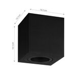 Spot De Iluminação Preto