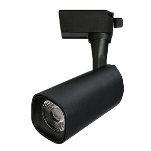 SPOT PRETO COM LUZ 3200K