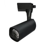 SPOT PRETO COM LUZ 6400K