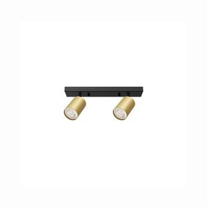 spotlight Duplo Dourado e Preto