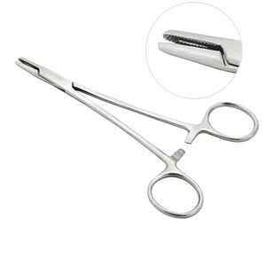 Porta Agulha Curva ou Pinça(160 mm)