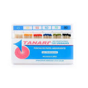 Ponta De Papel 45/80 Absorvente Odontologico