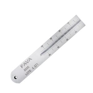 Régua Milimetrada em Aluminio (Fava)