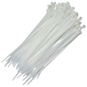 Abraçadeira de Fivela Branca 400X7.5