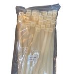 Abraçadeira de Fivela Branca 710X9mm (100Un)