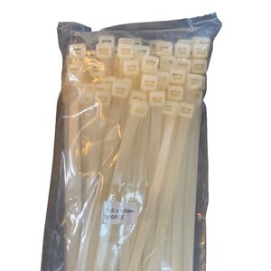 Abraçadeira de Fivela Branca 710X9mm (100Un)