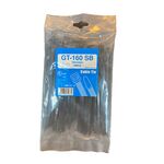 Abraçadeira de Fivela Preta 160X4.6mm (100Un)