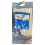 Abraçadeira de Fivela Preta 3.6X140mm (100Un)