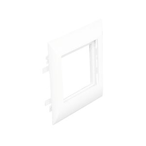 Adaptador Q45 para Calhas com Tampa L75 2 Modulos Branco 10986 ABR