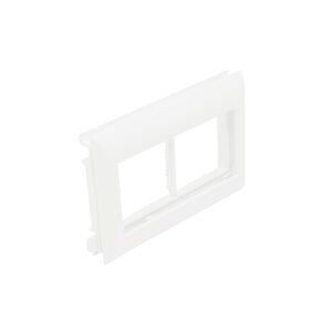 Adaptador Q45 para Calhas com Tampa L75 4 Módulos Branco 10952 ABR