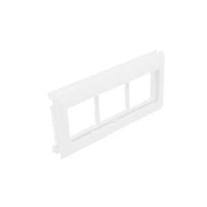 Adaptador Q45 para Calhas com Tampa L75 6 Modulos Branco 10954 ABR
