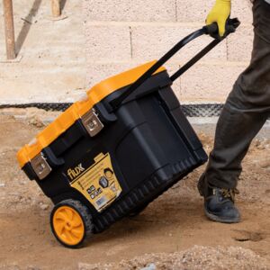 Arca Ferramenta Rodas Pro 600 x 400 x 420 mm Flux