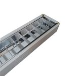Armadura 1X36W Exterior com Difusor de Alumínio